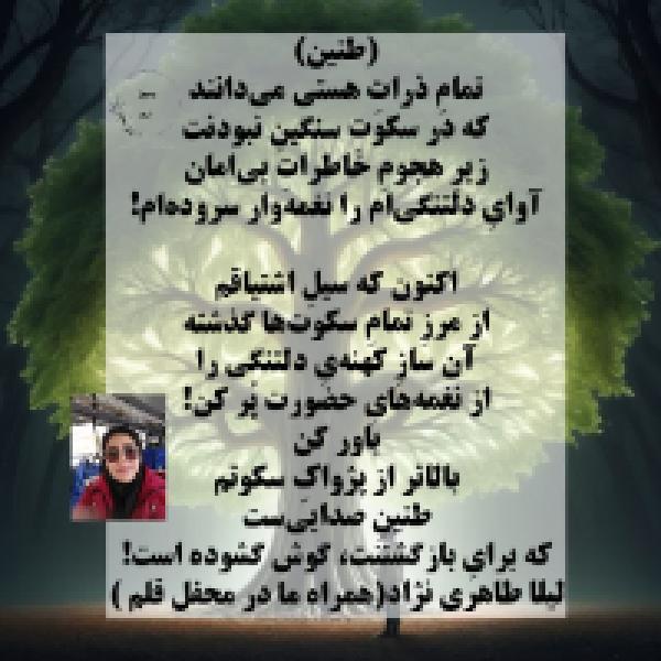 شعر طنین